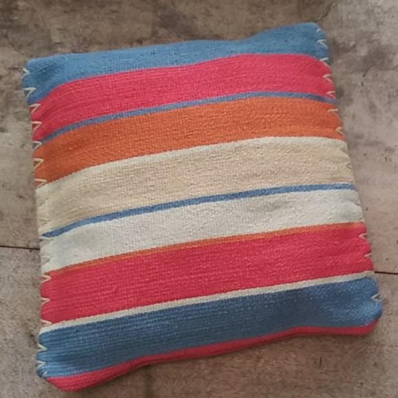 Pottery Barn Accents Throw Floor Pillow Heavy Wool Lined Poshmark